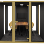 Vox pod XLarge RAL1002 vooraanzicht