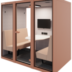 Vox pod large RAL3012 rechter zijaanzicht
